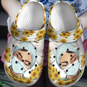 Nurse Personalized Clog Custom Crocs Comfortablefashion Style Comfortable For Women Men Kid Print 3D Cherishing The Nurses Sacrifices